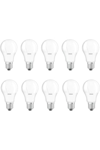 Osram 8.5 W E27 6500 K 806 Lümen Led Ampul 10’lu Beyaz Işık