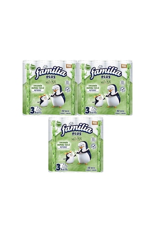 Familia Plus Tuvalet Kağıdı 3 Katlı 96 Lı Paket Natural 3pk 32