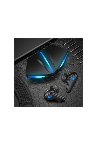 Bluetooth Lu Oyuncu Kulaklığı Kablosuz Işıklı Kulaklık
