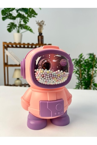 Favora Şifreli Astronot Kumbara - Pembe