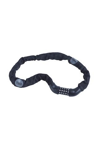 Yale Ychc0/6/90/2 Essential Security Kombine Zincir 900mm Bisiklet Kilidi, Siyah Siyah-Turuncu