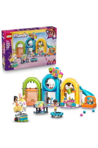 LEGO® Friends Eğlenceli Kapalı Oyun Parkı Rol Oyunu Seti 42686 - 7 yaş ve üzeri çocuklar için Yaratıcı Oyuncak Yapım Seti (668 P)