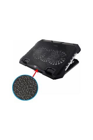 S900 Ayarlanabilir RGB Işıklı Laptop Soğutucu 2 Fanlı Notebook Bilgisayar Standı
