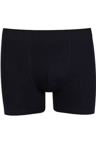Erkek 3'lü Pamuklu Likralı Boxer 9006-1 Siyah