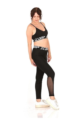 Scorp Elite Pro Fitness Taytı Siyah