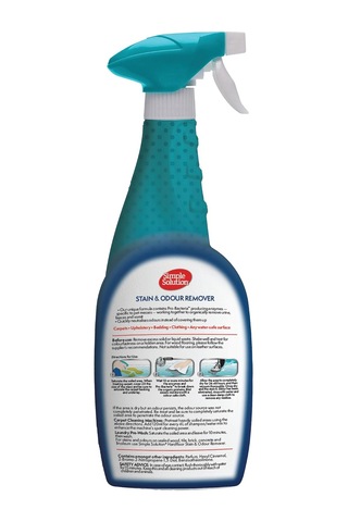 Köpekler İçin Leke Ve Koku Giderici Sprey İdrar Dışkı Kusma Lekelerine Karşı Etkili Evcil Hayvan Ve Çocuk Dostu 750 Ml