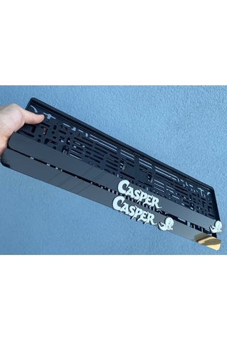 Plakam54 Casper 3d Pleksi Araba Plakalığı