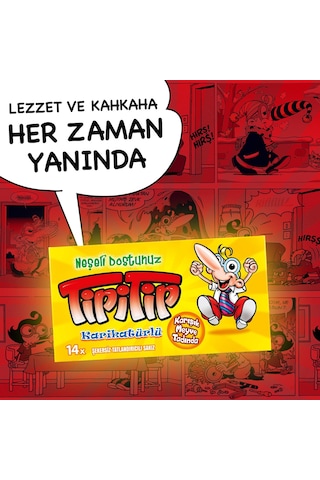 Tipitip Karışık Meyve Aromalı Sakız 12 x 27 G