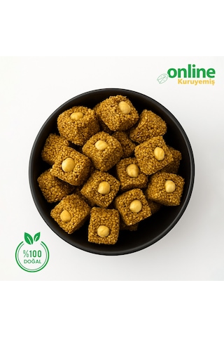 Online Kuruyemiş Fındıklı Susamlı Lokum 1000 Gr
