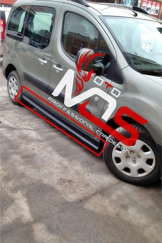 Peugeot Partner Tepee Marşpiyel Takımı Fiberglass Boyasız