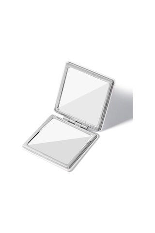 Katlanır Makyaj Büyüteç Ayna Çift Taraflı Cep Aynası Pratik Kozmetik Ayna Kadın