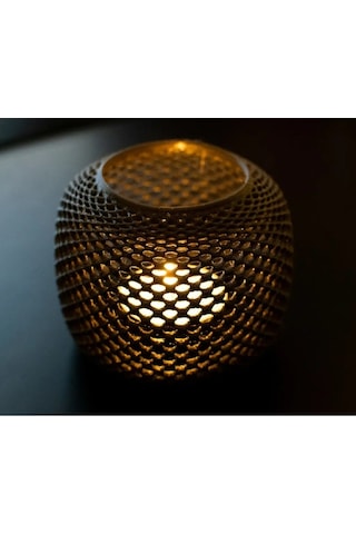 Tealight Model Dekoratif Ambians Mumluk Tekli