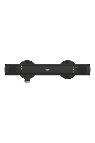 Grohe Grohtherm 500 Termostatik Duş Bataryası - 347932430 Siyah