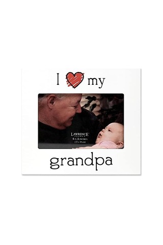 &apos I Love My Grandpa&apos Resim Çerçevesi, 15 X 10 Cm, Beyaz