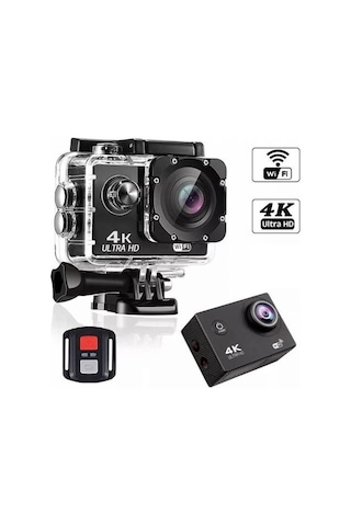 4k Wıfı Ultra Hd Ful Aparatlı Aksiyon Kamera Kumanda