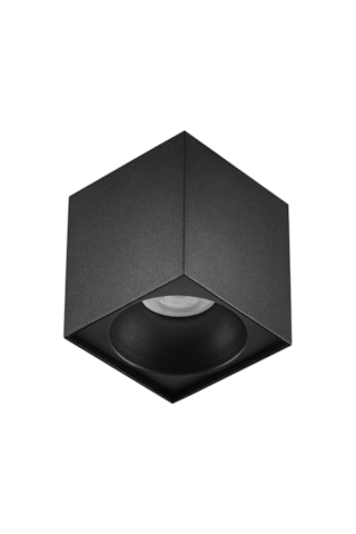 Sıva Üstü Led Spot Kare Siyah-siyah 5w