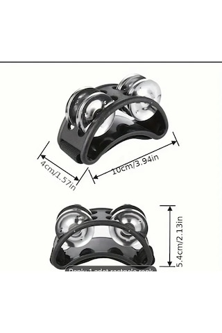 Ayak Zili Kaliteli Lastikli Her Ayağa Uyumlu Ritim Aleti