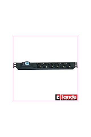 6lı Sigortalı Grup Priz 19'' 1u