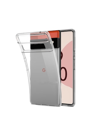 Microcase Google Pixel 6 Pro 0.2 Mm Ince Silikon Kilif - Seffaf 537794612