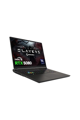 Game Garaj Slayer5 9XL-5080 C1 u9-275HX 32 GB 1 TB SSD RTX5080 17" QHD+ IPS Dos Dizüstü Oyuncu Bilgisayarı