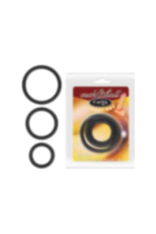 Lilitu Shop Cock Ball Baile Rings Triour 3'Lü Silikon Penis Halka Seti