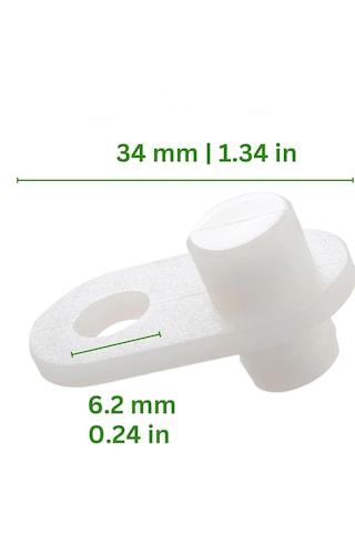 Ikea Hemnes Ayakkabı Dolabı Tıpası Ikea Parça 116713 İçin Yedek ( 4 Adet )