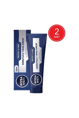 Nivea Protect & Care Koruyucu Tıraş Kremi 2 x 100 ML