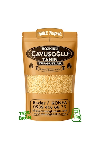 Bozkırlı Çavuşoğlu Çiğ Susam 1 KG Bozkırlı Çavuşoğlu Çiğ Susam 1 KG