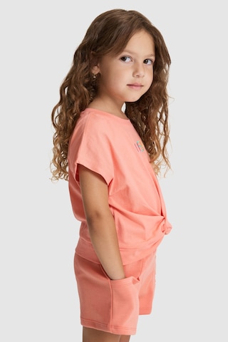 U.s. Polo Assn. Kız Çocuk Mercan Tişört 50325634-vr204 Coral