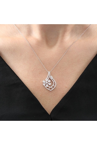 Effective Diamond Damla Serenatı Gümüş Mini Set