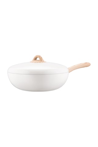 Madame Coco Manon Wok Tava - Beyaz - 29 Cm 8684427113455 Beyaz