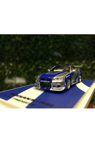 Tıme Mıcro Nıssan Skylıne Gt-r R34 Most Wanted 1/64 Pleksi