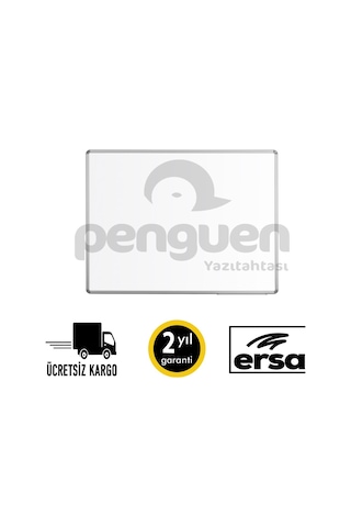 Penguen Alü Çer. Duvara Monte Manyetik Yazı Tahtası Beyaz 100X150