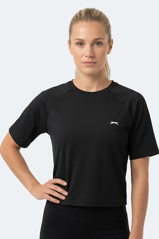 Slazenger Rave Kadın Siyah Tişört Siyah
