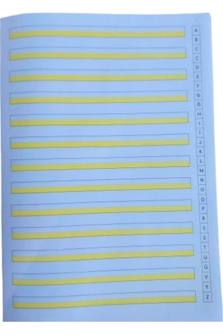 2024 Yeni Müfredat Klavuz Çizgili Güzel Yazı Defteri 2 Adet Büyük Boy 19x27 Cm 48 Sayfa