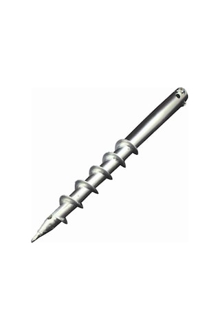 Hsmarket 40 Cm Plaj Şemsiyesi Kazığı Metal Plaj Şemsiye Kazığı Burgulu Kaz