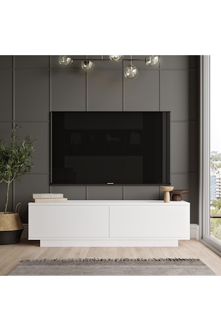 Robinhome Robin Home Carlos Tv Ünitesi Tv Sehpası Televizyon Sehpası Beyaz