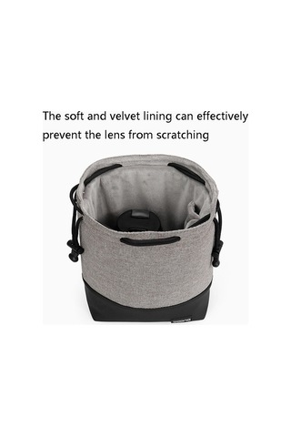 Baona Su Geçirmez Mikro Slr Kamera Çantası Koruyucu Kapak İpli Kılıf Çanta, Renk: Orta Gri Diğer