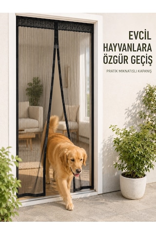 Zenvia Mıknatıslı File Kapı Sinekliği Balkon Bahçe Teras Ve Mutfak İçin Pratik Kullanım Znv2026