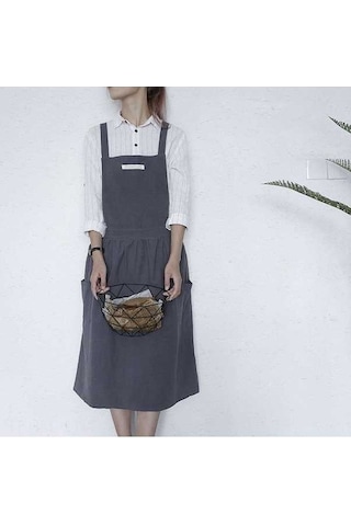 Novahub %nordik Mutfak Önlüğü, Kore Tarzı Kanvas Yelek, Toptan Kömür Siyahı, Dış Ticaret Fabrikası, Ev Kullanımı İçin Mükemmel% Diğer