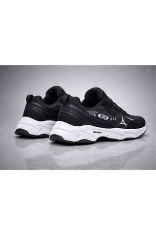 Mayback Erkek Günlük Ortopedik Sneaker Ayakkabı Siyah Beyaz