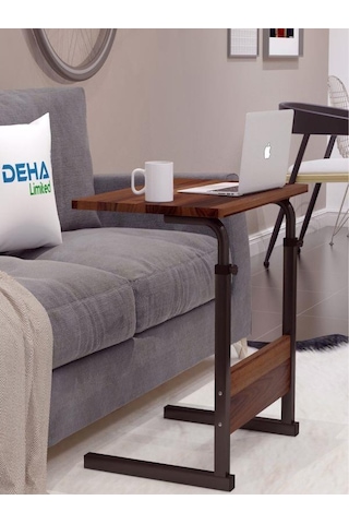 Dehalimited 60X40 Yükseklik Ayarlı Çalışma Masası,Hasta Yemek Masası,Laptop S
