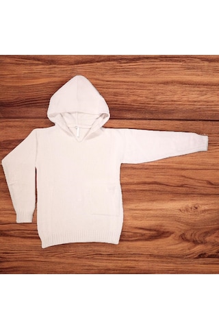 Garson Kız Kedi Tüyü Kazak Somon