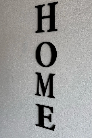 Home Yazısı Modern Tablo Ev Dekoru Yapışkanlı