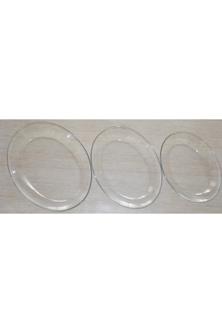 Paşabahçe 3 Lü Kayık Salata Tabak (3 Boy)