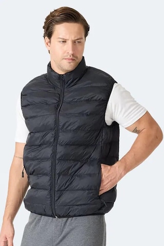 Slazenger Barros Erkek Şişme Yelek Siyah Siyah