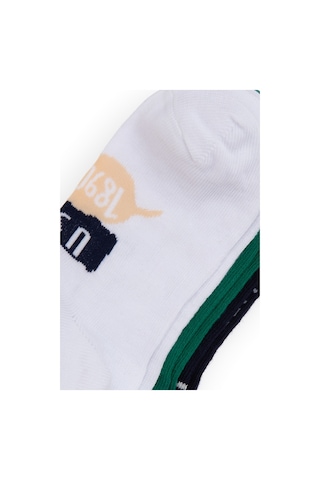 U.s. Polo Assn. Erkek Çocuk Beyaz Çorap Patik 50311347-vr013 Beyaz