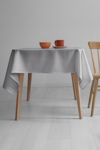 Nayra Keten Masa Örtüsü 160x220 - Gri Gri