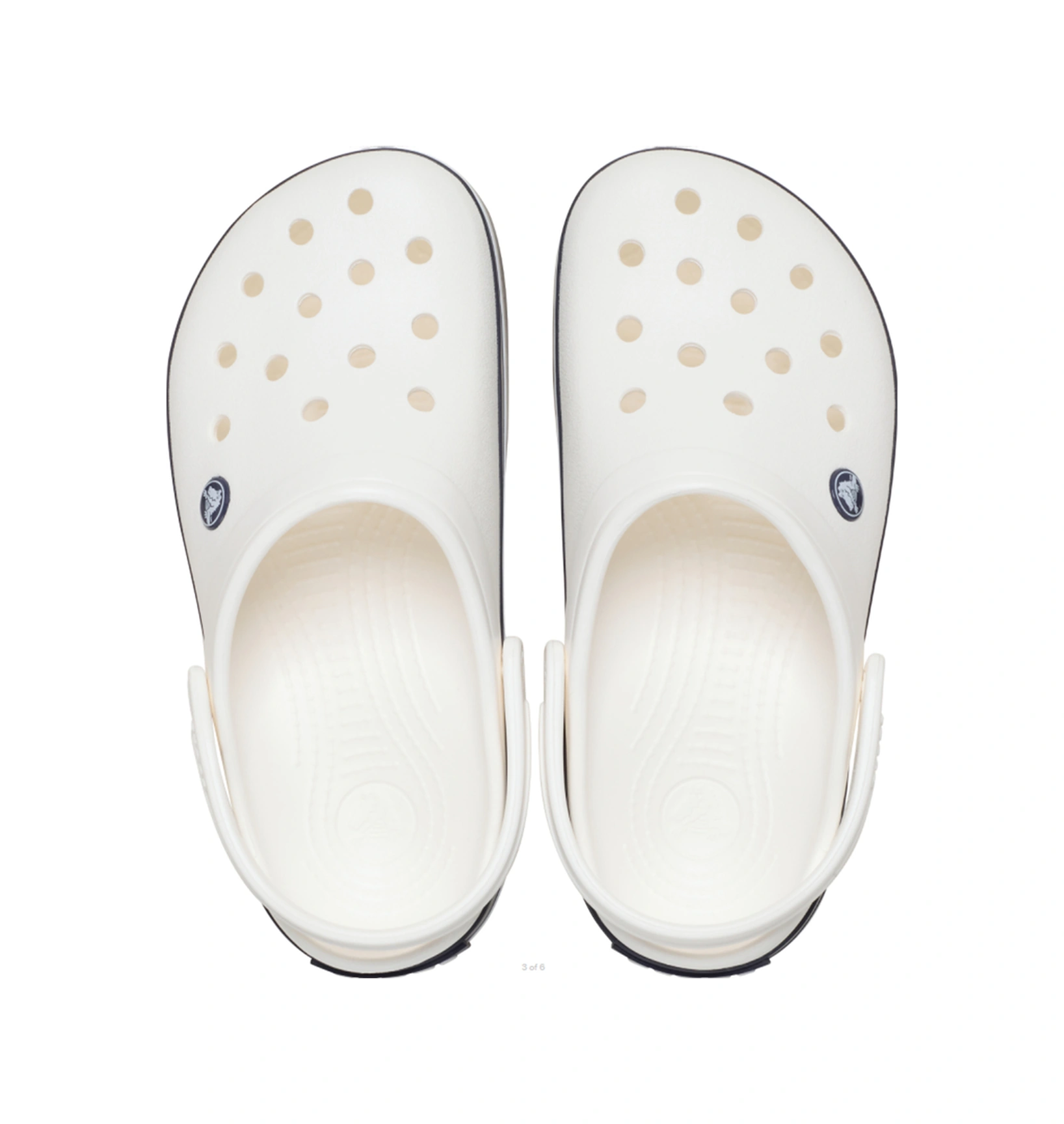 Crocs Crocband Günlük Unisex Terlik Beyaz Mavi Beyaz Mavi