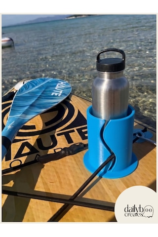 Paddle Board Sup Board Kano Termos Bardak Tutucu Mavi